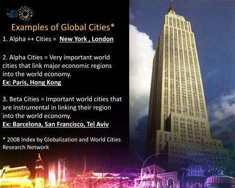 examples of global cities|Redefining Global Cities .